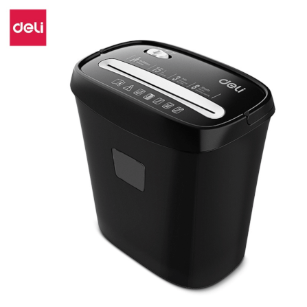 เครื่องทำลายเอกสารอัตโนมัติ Deli E9947-BK-01 สีดำ_0